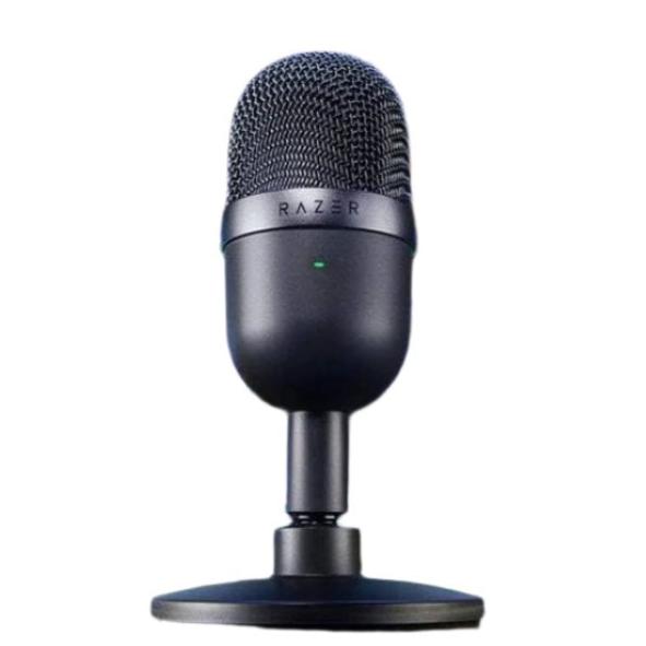 Seiren Mini USB Condenser Microphone: for Streaming and Gaming on PC - Professional Recording Quality - Precise Supercardioid Pickup Pattern - Tilting Stand - Shock Resistant - Classic Black